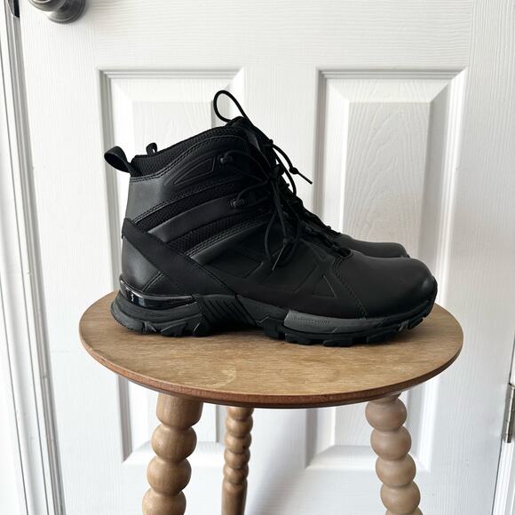 Haix Black Eagle Leather Tactical Safety Combat Boots Goretex NWT Men 8.5 US - Picture 2 of 15
